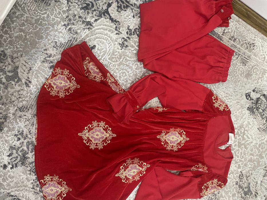 Келинларимиз ун нозик бархит матосидан двойка