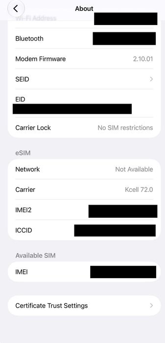 iPhone 17 Pro Max 256 GB, Deep Blue, nano-SIM + eSIM