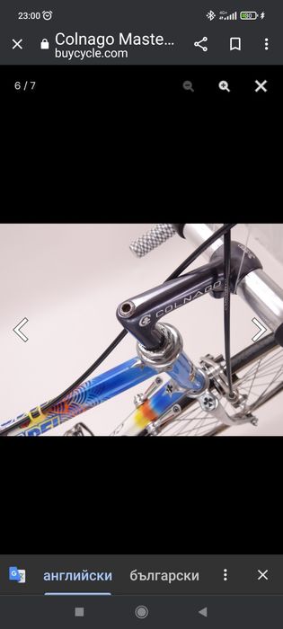 Colnago Master Mapei 1987г