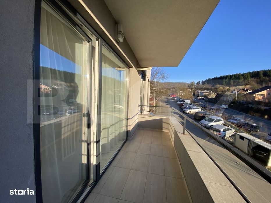 Apartament modern 2 camere, bloc nou, etaj 1 – Podul Jelnei, balcon