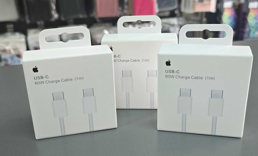 Оригинален кабел за бързо зареждане на iPhone 15 Pro Max