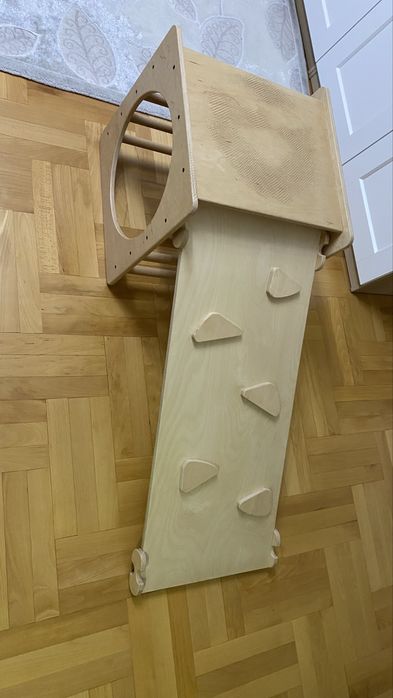 Куб за катерене със стена пиклер