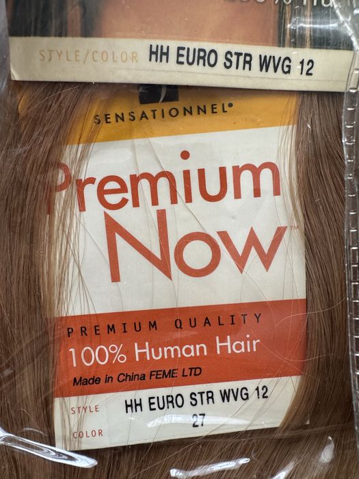 Par natural 100 g pentru tesut sau pus clipsuri, 50 cm