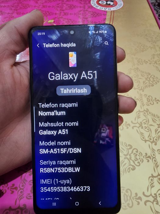Samsung A51  128gb
