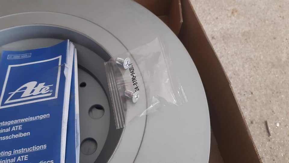 Задни спирачни дискове ATE 310мм. за VW, Audi, SEAT, SKODA