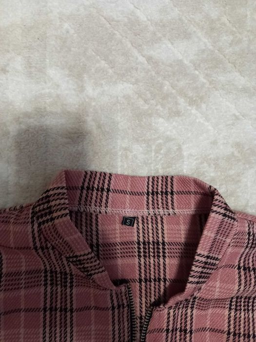 Дамски комплект с кариран десен