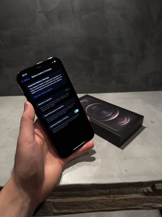 Перфектен Iphone 12 Pro Max 256 GB Graphite