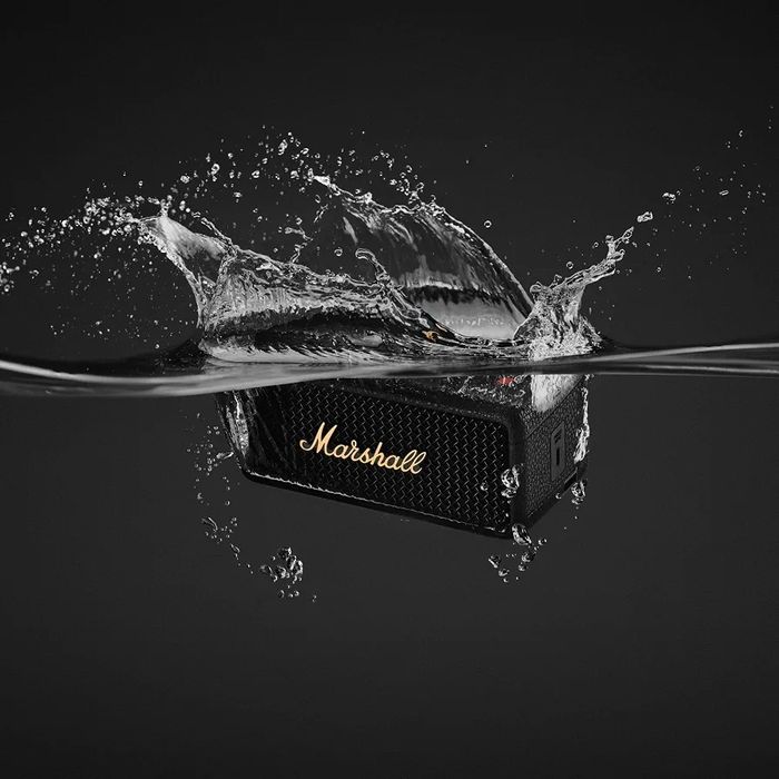 Marshall Emberton III, Bluetooth, 38W, Autonomie 32 ore, IP67, Negru/Alama