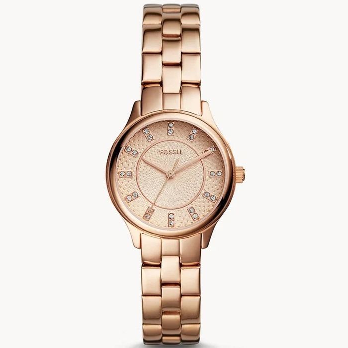 Fossil rose gold дамски часовник