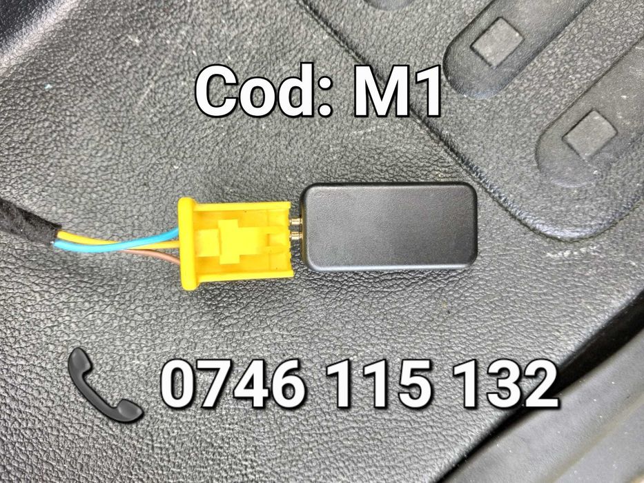 Modul Airbag Universal–Anulator Eroare Airbag–Plasă Scaun–Pretensionator–Airbag Volan–Airbag Lateral–Pentru Sisteme cu 2 sau 3 Fire–M1