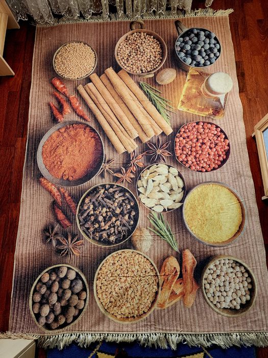 Ковёр  на  кухню