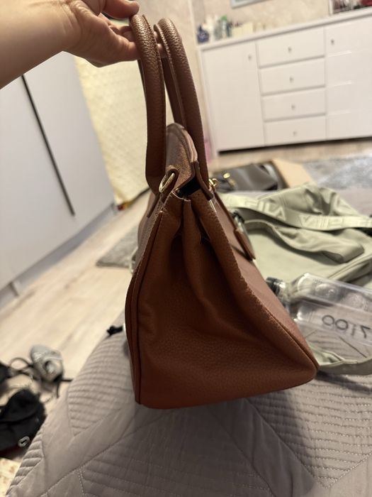 Сумка оранжевая люкс