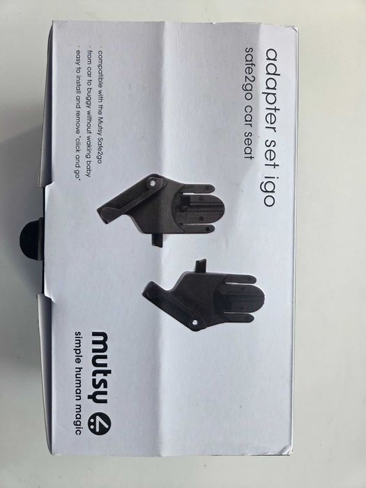 Столче за кола Mutsy Safe2go, Лежащ кош и адаптери set igo