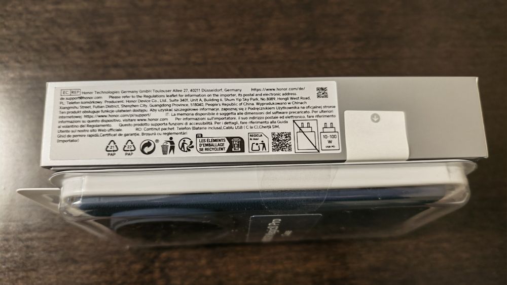 Honor Magic 8Pro 12+512GB Black, оригинален кейс