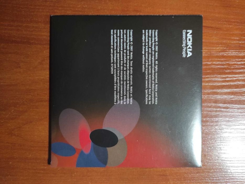 Программный диск на Nokia 5310 XpressMusic