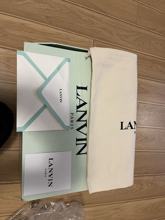 lanvin curb carbon black