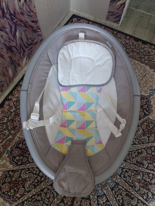 Электронный шезлонг детский до года