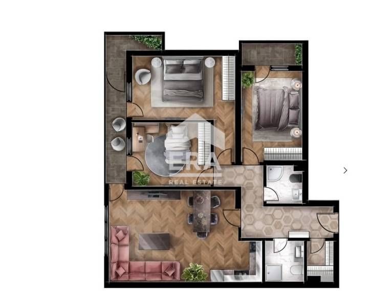 Продава се Многостаен апартамент в София, Люлин 5 - 135 кв.м за 904 €/кв.м - Снимка #1