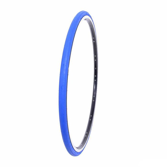 Външна гума за шосеен велосипед VELO SLICK (700 x 23C) - Червена, Синя