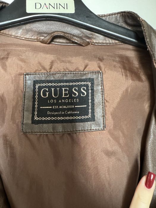 Мъжко кожено яке Guess