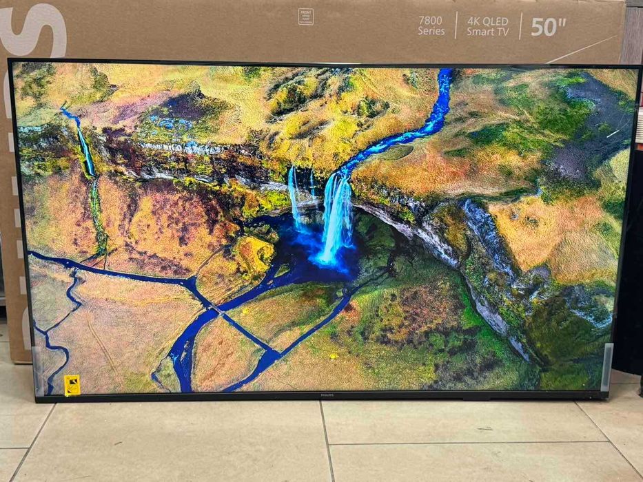 НОВ! Телевизор PHILIPS 50PUS7810 4K Ultra HD QLED Smart TV