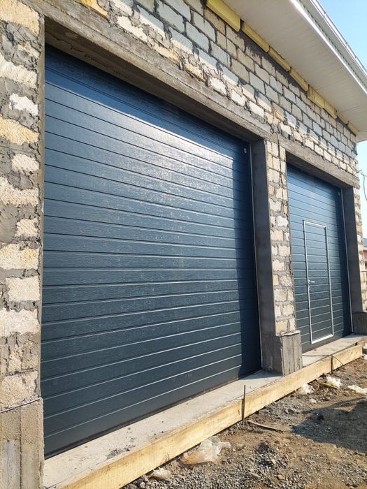 Гаражные секционные ворота!