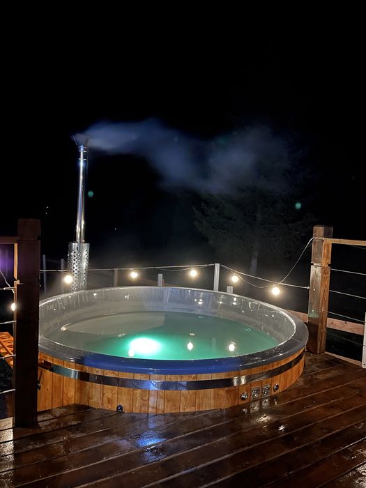 Cabana Panoramic Aframe Belis, 3 camere, 2 bai, foisor, jacuzzi/ciubar