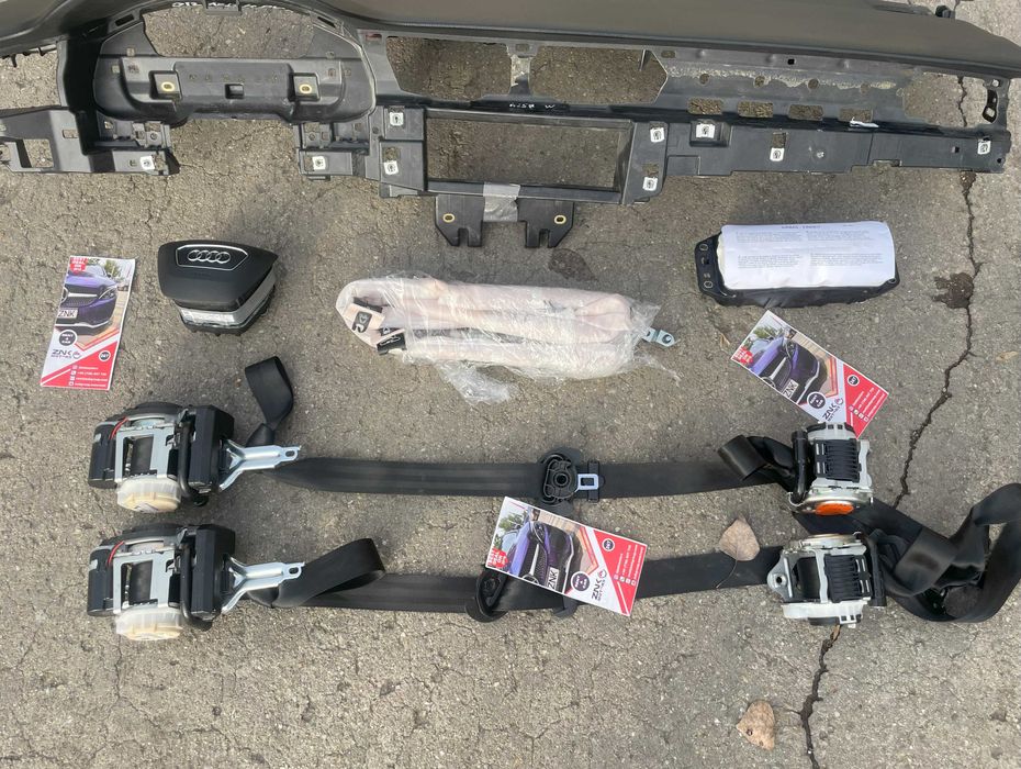 AUDI A6 C8 kit airbag - plansa de bord - set centuri de siguranta