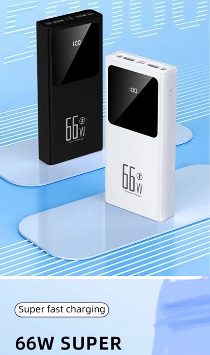 50000mAh-66W Baterie externa cu încărcare super rapidă,afișaj LED