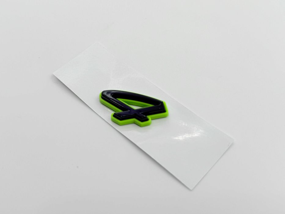 Emblema Compatibila PORSCHE 4 Hybrid negru