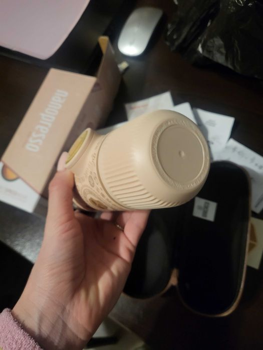 Преносима машина за кафе,защитен калъф и адаптер за капсули NS, WACACO