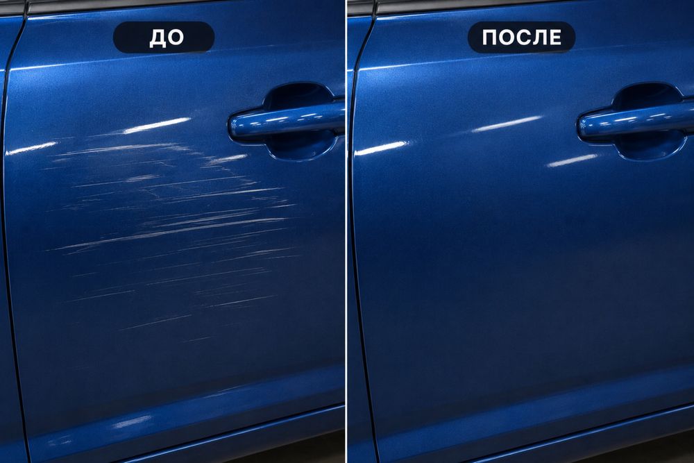 Ремонт сколов и царапин ЛКП