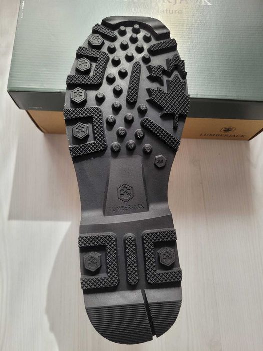 Vand Ghete de piele Lumberjack Joel, Negru, Nr. 44, Nou, Pret 299 Lei
