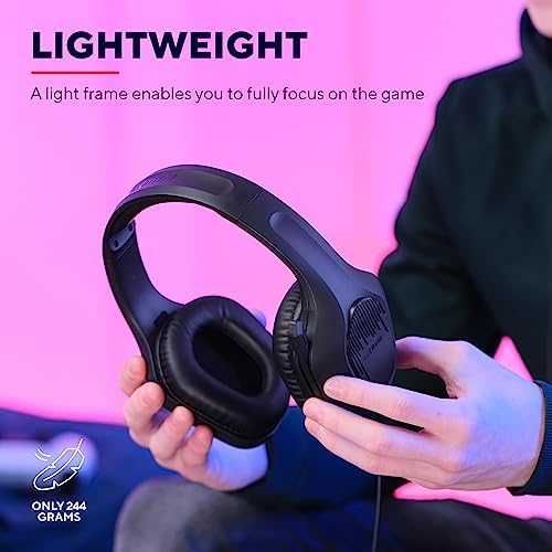 Нови Леки геймърски слушалки Trust Gaming GXT 415 Zirox за Xbox PS4 PS5