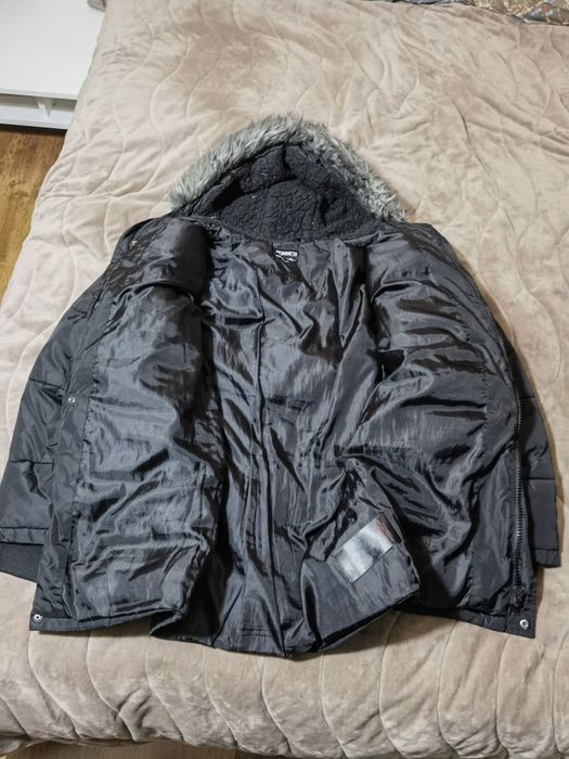 Зимно яке дълго, тип шуба