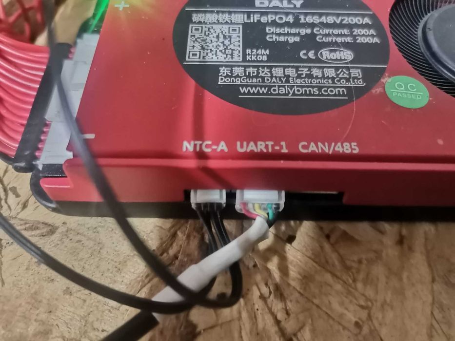Daly Smart BMS 16S 48V (Bluetooth/RS485) + Външен Активен Балансьор 1.2A