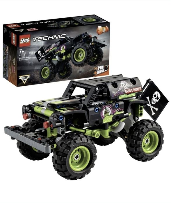 LEGO Technic - Monster Jam Grave Digger 42118, 212 piese