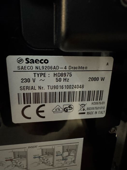 Espresor Saeco Gran Baristo