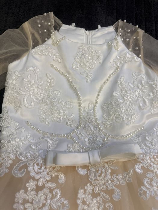 Праздничное платье на девочку рост 128 см