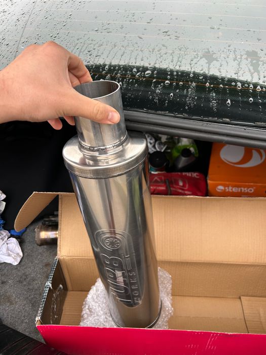 Спортно гърне резонатор 63мм L450мм TurboWorks RS 409SS.