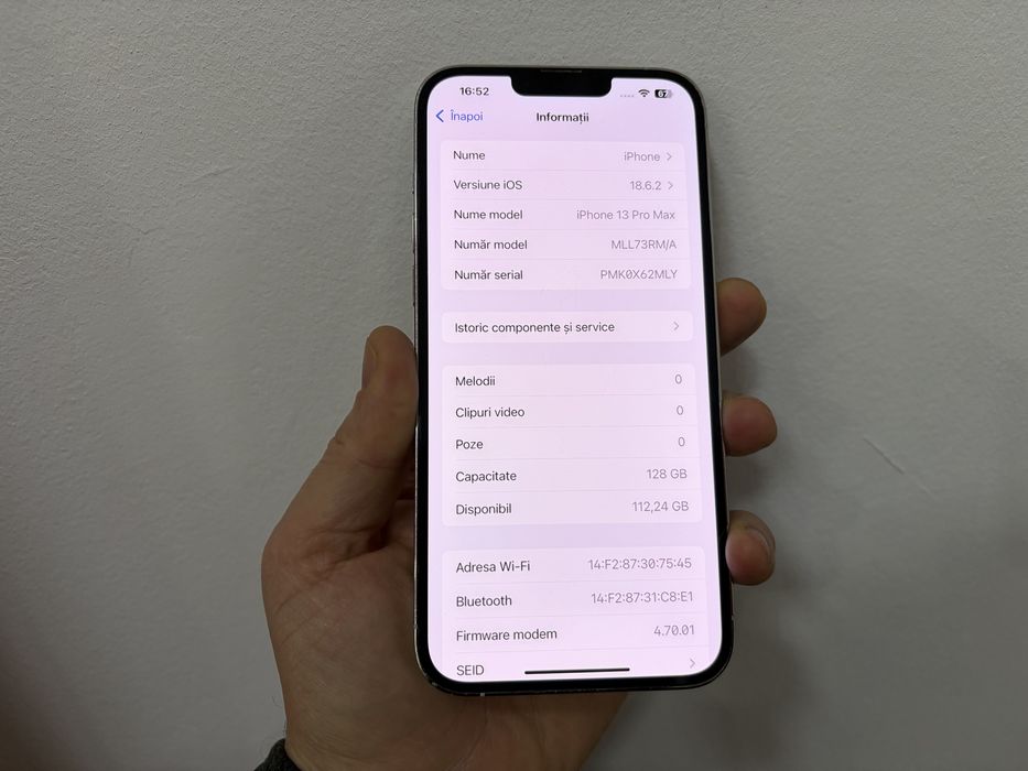 Iphone 13 Pro Max, 128 gb, White