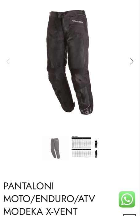 Vand echipamet moto/ atv Modeka