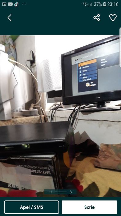 Vând Dwd recorder cu tuner satelit Panasonic