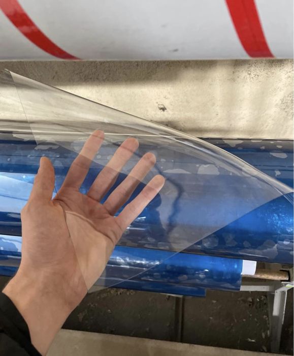 Винил кристал за ветроупорни завеси - дебел 500 микрона - НА РОЛКИ! гр ...