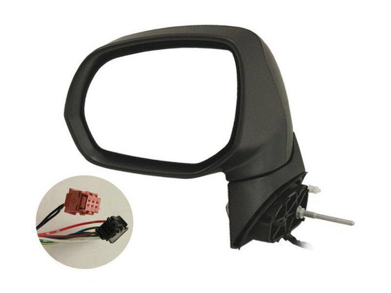 Oglinda exterioara Peugeot 3008, 08.2013, Peugeot 5008, 10.2013, stanga/dreapta, 6 pini, electrica, Cu incalzire, carcasa prevopsita, grunduita,