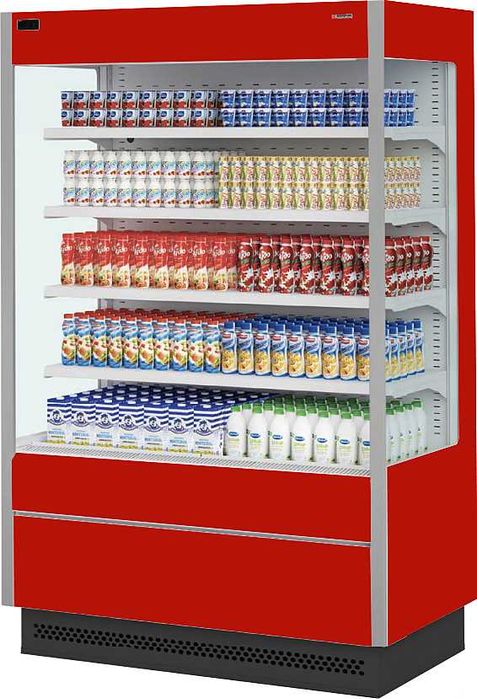 Холодильная горка Открытый холодильник Холодильник, Горка холодильник