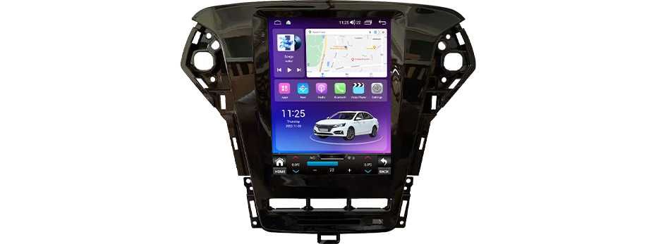 Navigatie Android TESLA Ford Mondeo 2011 -2014 1/6 Gb Ram Waze Carplay