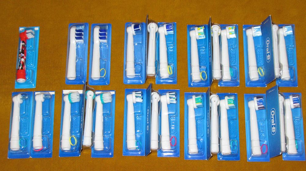 Oral b cross , floss , 3d white , sensitive