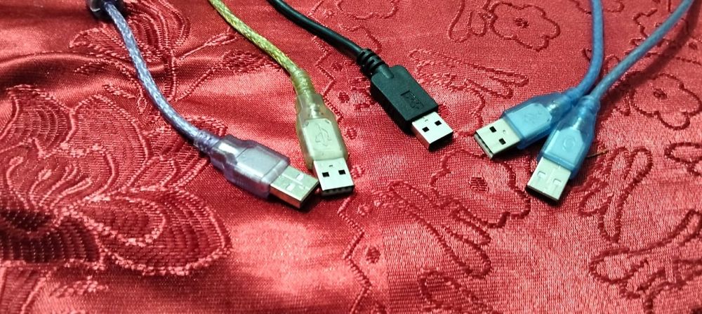 кабель UZB для принтера 5 штук есть продам