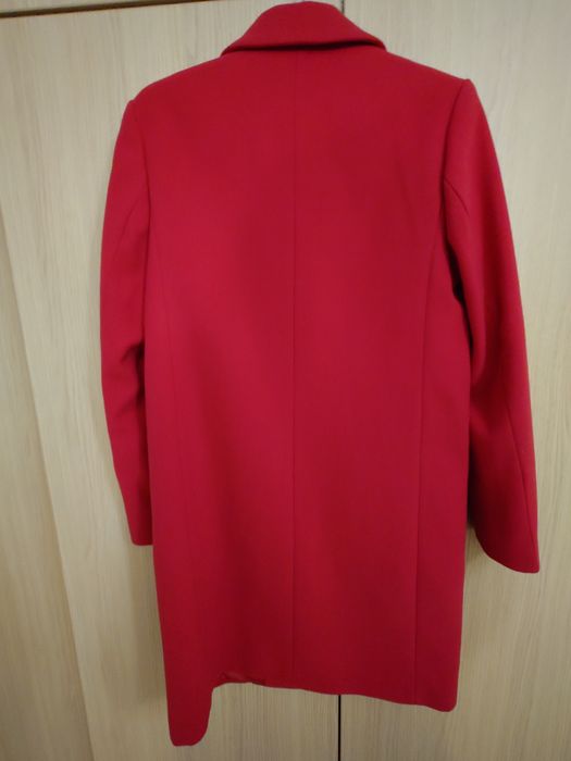 Палто M & S малинов цвят